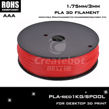 Red color jogos 1.75mm PLA 3d printer filament 3d printer parts for Createbot ,Makerbot, RepRap,etc impressora 3d
