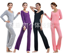 2014 Hot Sale women’s sports long/Short sleeve length pants Comfort Fashion yoga crane sports clothes female free shipping