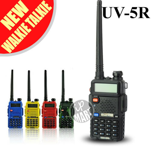 FS BaoFeng UV 5R UV5R Walkie Talkie Transceiver Dual Band Two Way Radio 136 174Mhz 400