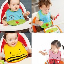 Baby Cute Zoo Bibs ZOO Story Waterproof baby bib Burp clothes 4 Style Hot Selling TZ072