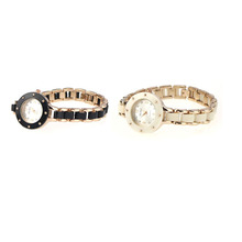 Fashion 2015 Hot Sale Jewelry Quartz Women diamond ceramic Strap 2 Colors Super Quality Bracelet watches