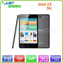 Ainol AX 7 inch Android octa core tablets 16GB/32GB ROM 1GB/2GB RAM 3G phone call table PC Bluetooth GPS HDMI Express shipping
