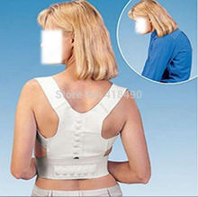 Adjustable Posture Corrector Belt Magnetic Posture Support Shoulder Body Back Brace Supports For Men Women Christmas