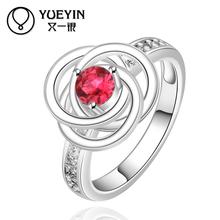 2014 SALE joias 925 silvering ruby Austrian Crystal CZ Simulated Diamonds Fashion Jewelry Acessories new design