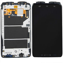5pcs OEM for Motorola XT1080 LCD Screen Digitizer Touch Frame replacement parts free DHL EMS