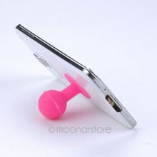 Free Shipping Rubber Octopus Sucker Ball Stand Holder for iPod iPhone Samsung iPhone tablet pc Mobile
