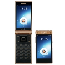 Otium 2014 MTK6572 Dual Core Android 4.2 Dual SIM GSM 512MB + 4G 3″ Flip Dual screens Dual cams with keyboard smartphone