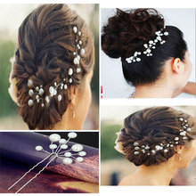 12Pcs/lot Fashion Wedding Bridal Pearl Gold Hair Pins Flower Gold Plated Hairstick For Women Party Wedding Hairwear Jewelry
