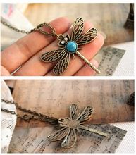 Free Shipping Korea Lovely Jewelry Ancient Bronze Necklace gem Ancient the Sweater Chain Hot BPJ127