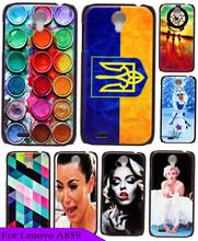 High Quality Protective Phone Case Cover For Lenove A859 A678t Deluxe Colorful Paintbox Stylish Skin Custom
