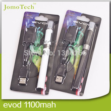 2014 1100mah MT3 eVod Single Blister Kit Electronic Cigarette Rechargable Evod Battery E-Cigarette USB charger Free Shipping