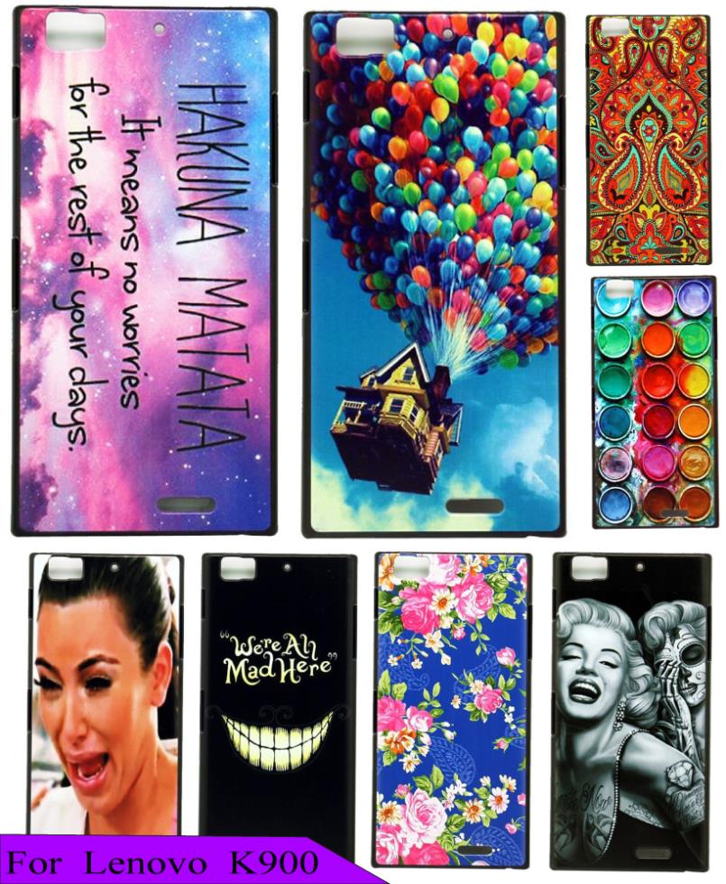 Cover For Lenovo K900 Luxury Charming New Brand Hakuna Matata Space Style Beauty Painting Protective Phone