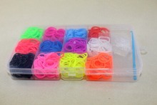 480pcs Loom Band Children Silicon Rubber Silicone Loom Bands DIY Kits Sets Rubber Bands Bracelet Kits