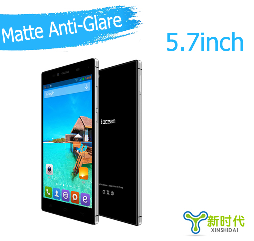 5x Matte Dirty resistant Anti Scratch Screen Protector For iOcean X8 MTK6592 Octa Core 1 7GHz