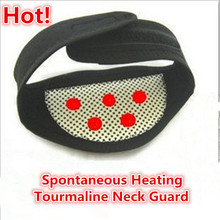 Tourmaline Neck Guard Self heating Brace Magnetic Therapy Wrap Protect Turmalina Belt Support Spontaneous Heating Neckbraces