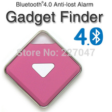 Pink Bluetooth 4.0 Gadget Finder Anti-lost Alarm for iPhone Android Smartphone iPad Free Shipping