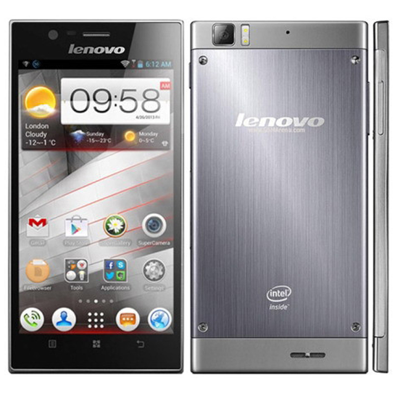 Original 5 5 inch lenovo K900 android smartphone intel atom z2580 2 0GHz 2GB RAM 16GB
