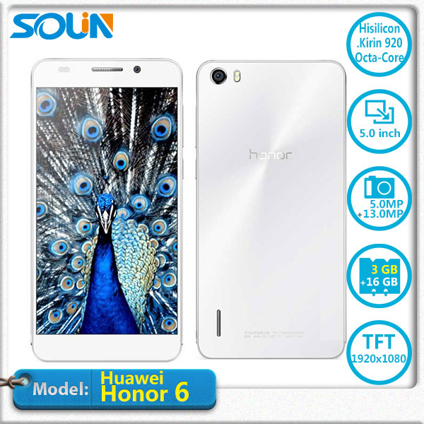 Huawei Honor 6 in stock Dual SIM 4G FDD LTE phone Octa core CPU 3GB Ram
