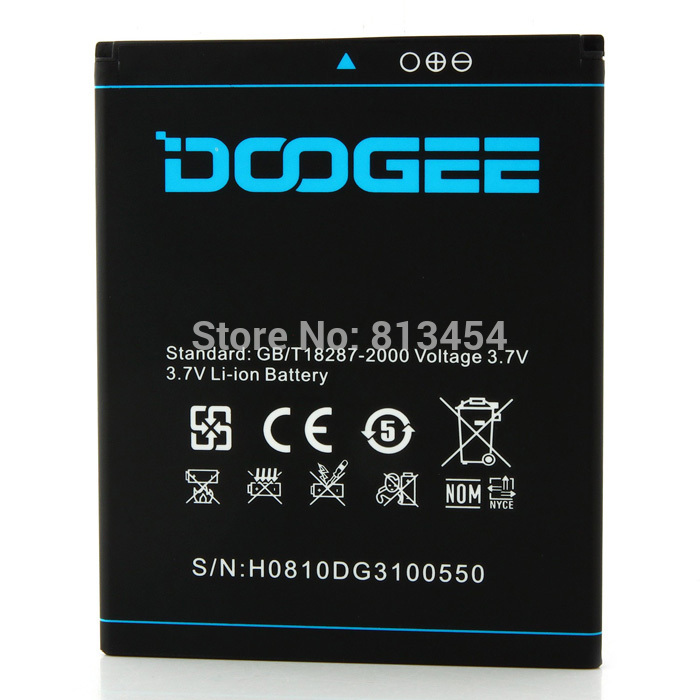 Original Doogee DG310 Li ion Mobile Phone Battery Backup Battery for Doogee DG310 Batterie Batterij Bateria