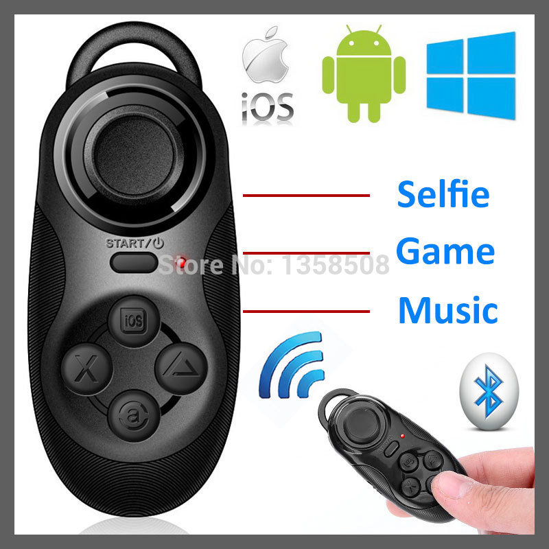 Mini Wireless Bluetooth Gamepad Controller for Android iOS Cell Phone Tablet PC Mini PC Laptop TV