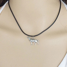 No mini order Free shipping Anchor Elephant Tree Wolf Pendants Necklace Rope Chain Necklace Fashion For