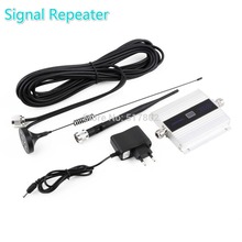 1 pcs Gain GSM 900Mhz Mobile Cell Phone Signal Booster Amplifier RF Repeater GSM Signal Repeater With Cable + Antenna