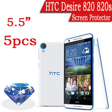 5x In Stock Mobile Phone Diamond Screen ProtectorFor HTC Desire 820 820s D820U 5 5 inch