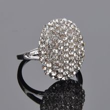 Fashion jewelry 1PCS New arrival Vampire Twilight Bella Crystal Ring Replica Engagement Wedding Ring zx MHM681