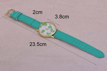 Garden Flowers Retro Fashion Belt Beautiful Watch Quartz Watch Female Form 13 Kinds Of Styles Digital