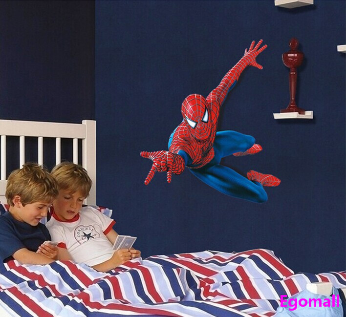 Loisirs créatifs Superman Motif enfants Stickers muraux décoratifs Chambre