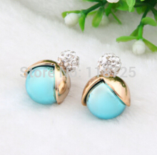 LZ Jewelry Hut 112168 The New hot selling Earrings Shining Pearl Earrings 2014 Big Pearl Earrings