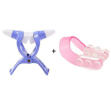 Xmas Purple Shaping Shaper Lifting Bridge Straightening Beauty Clip+Nose Up