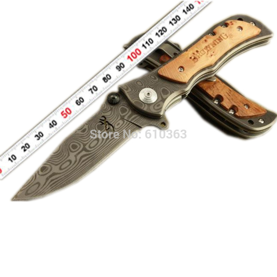 Clássicos de venda alta qualidade BROWNING quentes dobrável lâmina faca bens ao ar livre sobrevivência camping faca sabre exército facas de caça