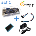 Orange PI Set 1 : Transparent Case + Sata Cable + Heat Sink + Power Supply. not for banana pi pro and raspberry pi 2