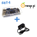 Orange PI Set 4 : Transparent Case + Power Supply. Orange PI is not included in this set. not for banana pi pro raspberry pi 2