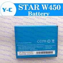 STAR w450 battery 100 Original 2000mAh Replacement bateria For Smart Mobile Phone Free Shipping Tracking Number