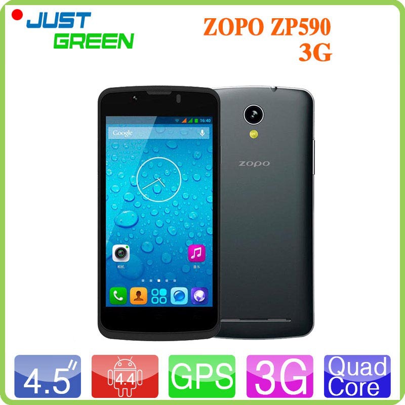 ZOPO ZP590 3G Smartphone Android 4 4 MTK6582 Quad Core 1 3GHz 4 5 inch IPS