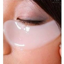 [10pairs/lot = 20pcs] Natural crystal collagen gold powder eye mask,Anti-Aging  Face care Skin care