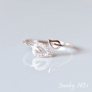 Rings Ring Vintage Lord Of The Sterling Silver Jewelry 925 For Women Anel Leaf Leaves Love