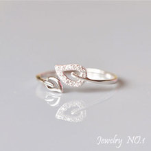 Rings Ring Vintage Lord Of The Sterling Silver Jewelry 925 For Women Anel Leaf Leaves Love