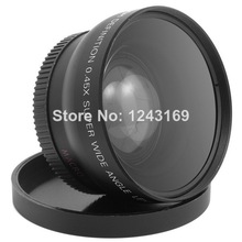 Xcsource Digital 0 45x 52mm Wide Angle Macro Lens for Nikon D80 D90 D3000 D3200 D300