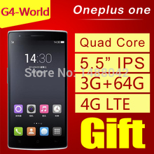 Original Oneplus one plus one 64GB 4G LTE Cell Phones JBL Bamboo 5.5″ FHD 1920×1080 Snapdragon 801 2.5GHz 3G RAM Android 4.4 NFC