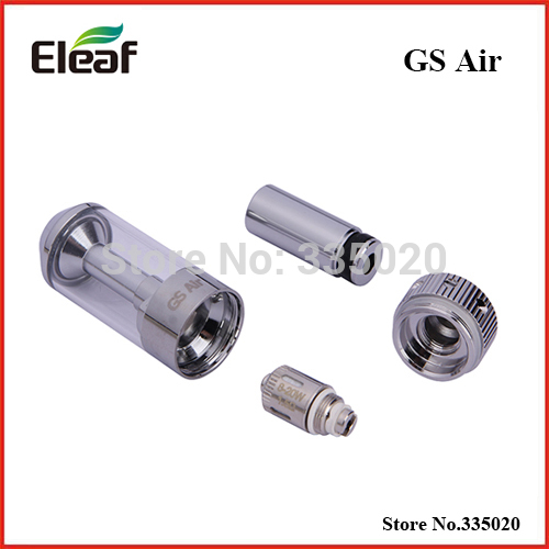 Authentic Eleaf GS air Atomizer 2 5ml Capacity Steel and Pyrex Glass Perfectly for Eleaf iStick