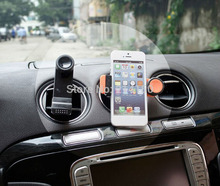 New Practical Air Vent Cellular Car Phone Holder Auto Outlet moblie Stand Automobile Mount For iPhone 4/4S 5S Smartphone Bracket