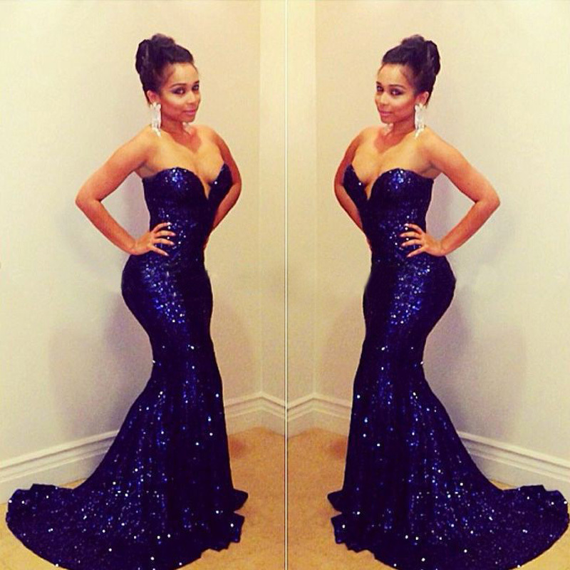 New-Long-Sexy-Royal-Blue-Mermaid-Prom-Dresses-2015-Sweetheart-Special ...