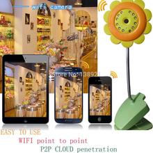 WiFi Monitor Camera Smartphone Audio Night Vision for Baby Security Free Shipping