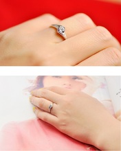Women Rings Love Crystal Wedding Ring Promotion Cheap New 2015 Anel Feminino Valentine s Day Gift