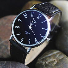 High Grade Fashion Business Leather Watch Desigual Lovers Quartz Watch Watches Men Ultra Thin Free Shipping