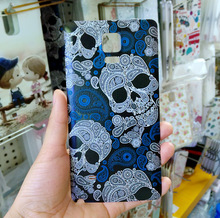 For Samsung Galaxy Note4 N9100 N9102 / 3D Painting relief cell phone cases shell Protection case battery compartment cover A01