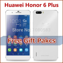 Huawei Honor 6 Plus Dual SIM Dual rear camera LTE phone 5.5” incell ips 1920*1280 Octa core 3GB Ram 16/32GB Rom Android 4.4